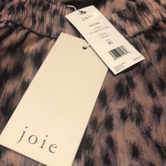 Joie Animal Print Drawstring Pants NWTS - Picture 9 of 16